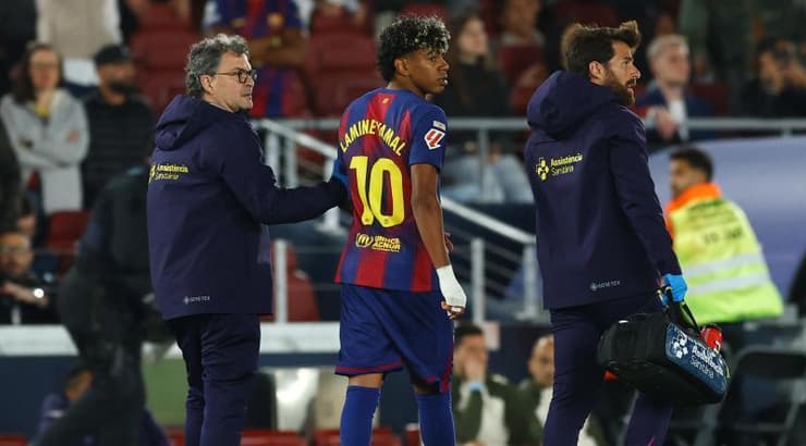 לאמין ימאל יורד מכר הדשא