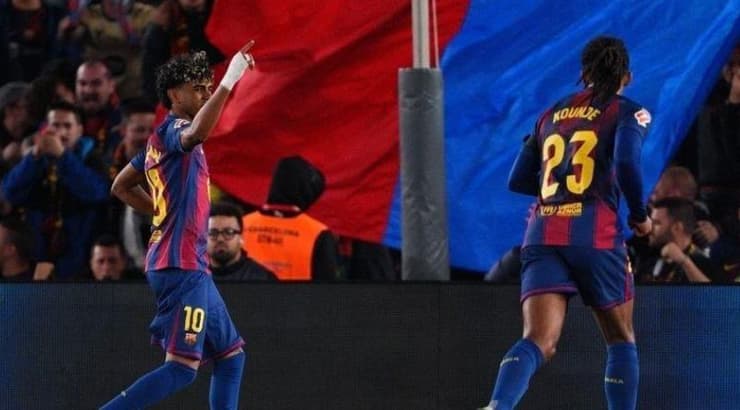 לאמין ימאל חוגג ונפצע