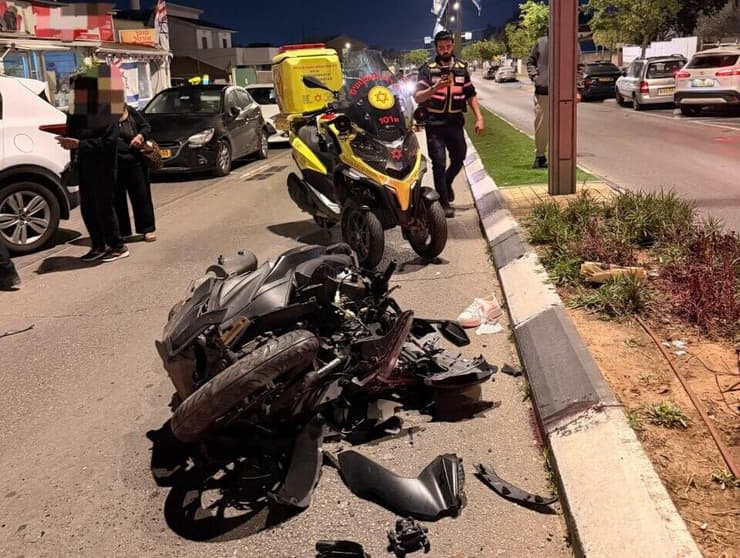 זירת התאונה