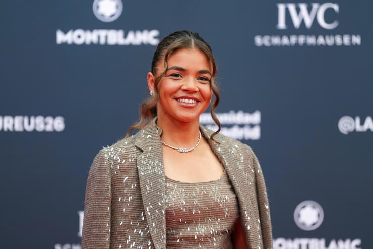 ג'זמין פאוליני בטקס פרסי הספורט העולמי של לוריוס