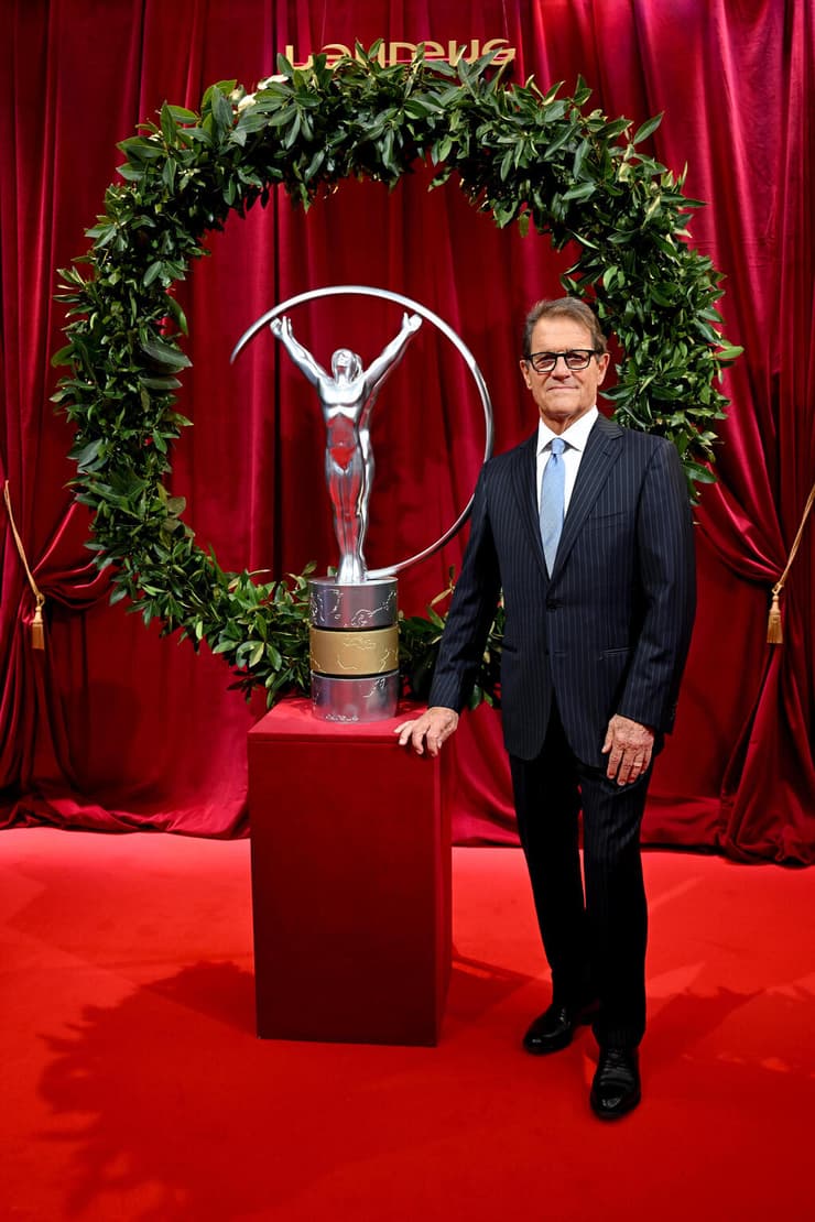 פאביו קאפלו בטקס פרסי הספורט העולמי של לוריוס