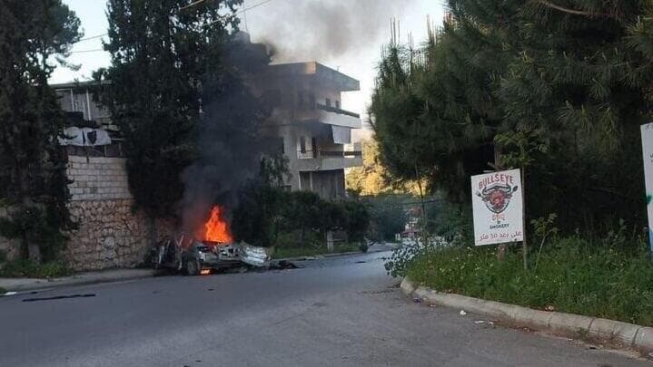 תקיפת רכב בדרום לבנון