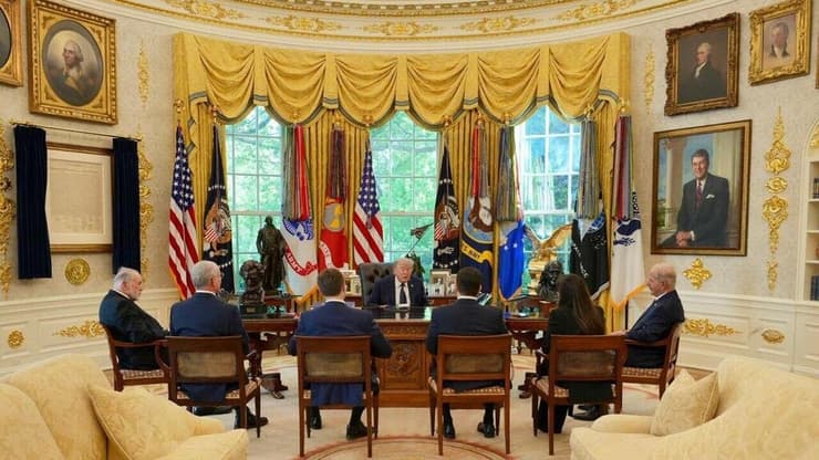 המפגש בחדר הסגלגל