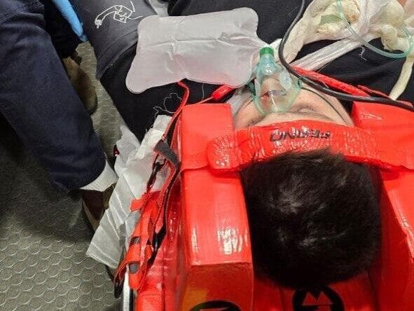 עמיד חסון, ילד שנפצע בתאונת טרקטורון ונמצא בשיקום