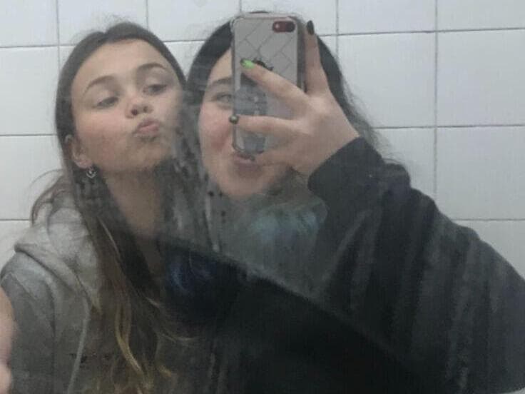 דניאלה (מימין) עם נועה ז"ל. "היא הייתה טהורה"   