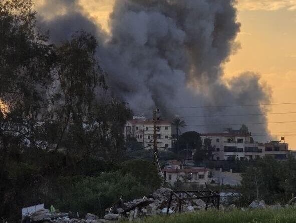 תקיפה בכפר אל-ג'מיג'מה בדרום לבנון, הערב תקיפות בלבנון