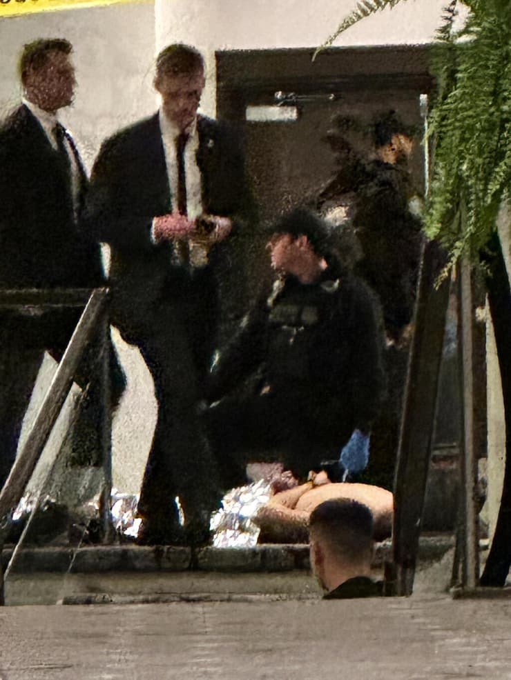 תיעוד מעצרו של החשוד בירי בבית הלבן 