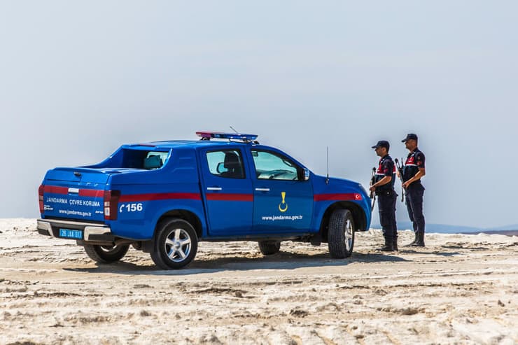 אנשי יחידת הז'נדרמריה בטורקיה