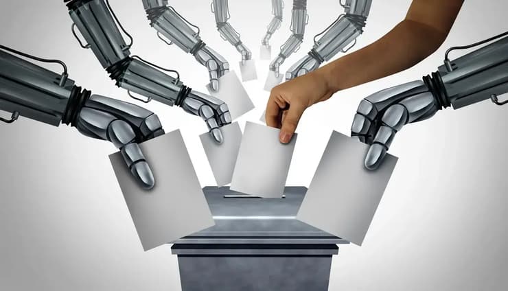 בינה מלאכותית, הצבעה בבחירות