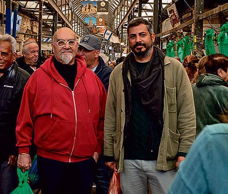 ישראל אהרוני וגיא גמזו