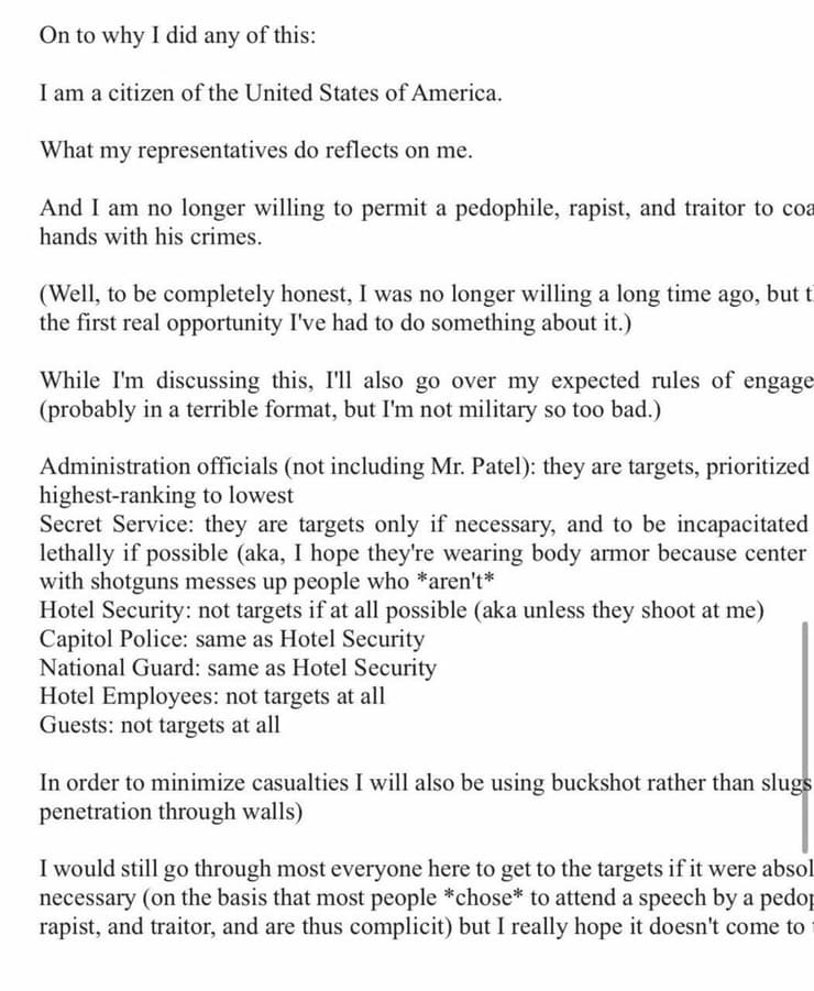 המייל ששלח היורה אלן תומאס קול