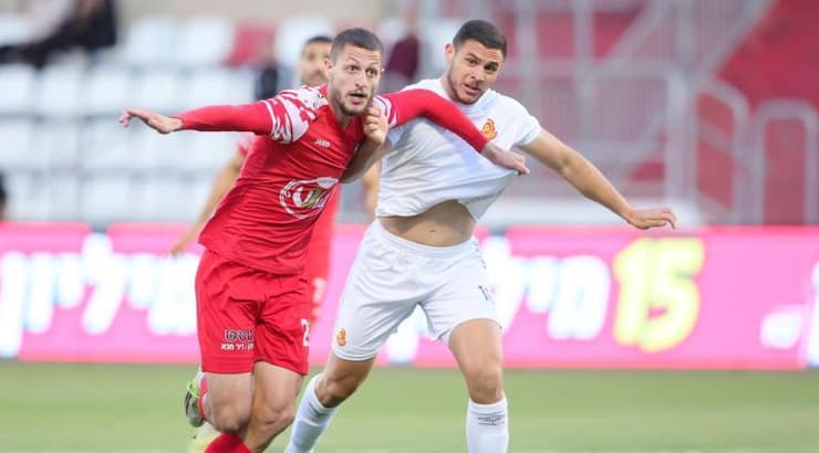 מאור ישילירמק ואחמד סלמן במאבק