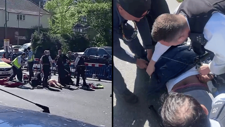 שני חרדים נדקרו מחוץ לבית כנסת בשכונה בלונדון, הדוקר נעצר