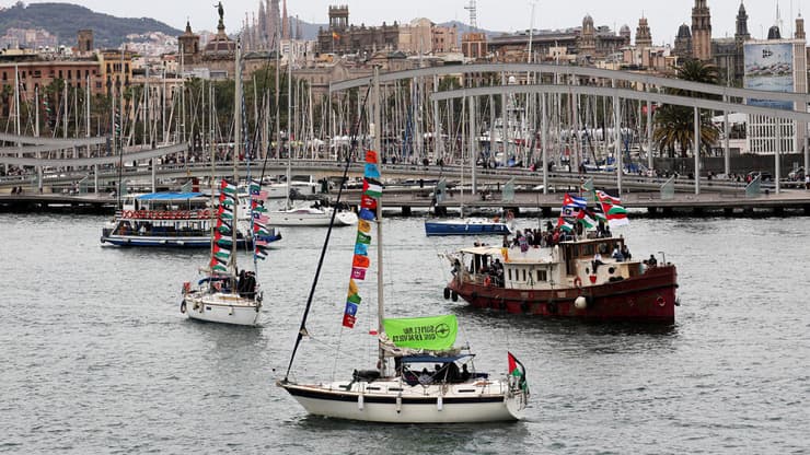 המשט לעזה יוצא מספרד