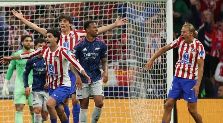 שחקני אתלטיקו דורשים פנדל