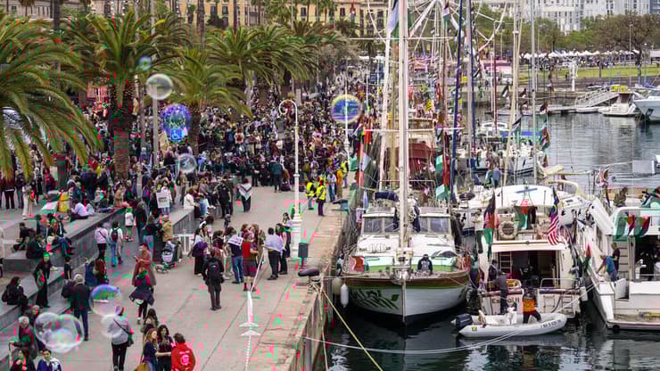 המשט לעזה יוצא מספרד