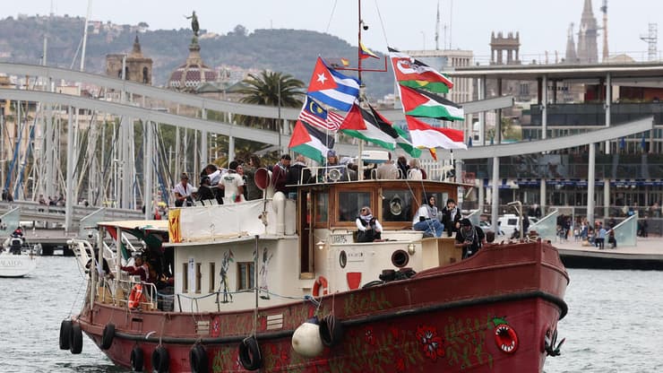 המשט לעזה יוצא מספרד