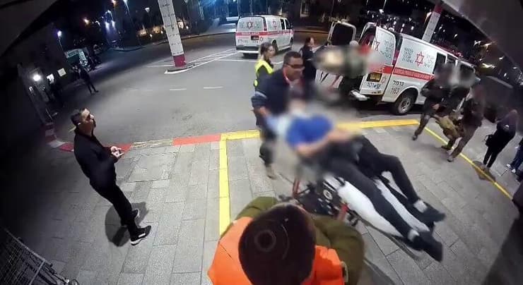 הפינוי של בעז לבית החולים