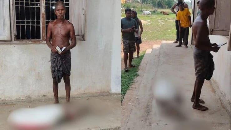 הודו סחב את השלד של אחותו ל בנק כדי להוכיח ש מתה