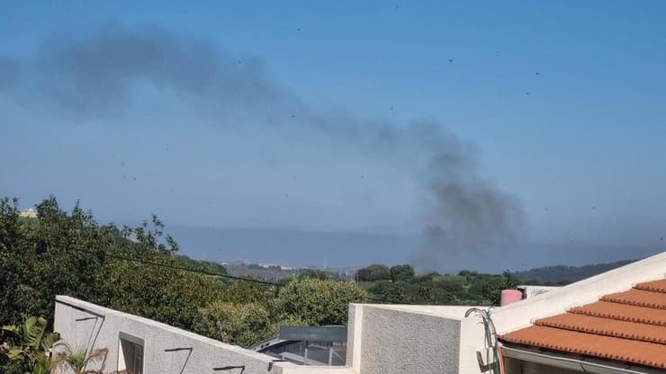 הפגיעה באזור שומרה (צילום: שימוש לפי סעיף 27א' בחוק זכויות יוצרים) נפילה בגליל המערבי