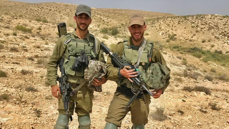 מימין: אליה נעים ואופק טרגש