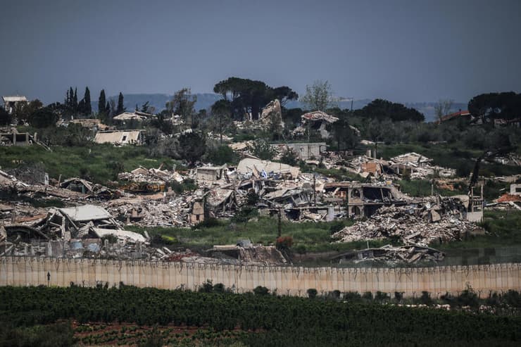תיעוד מגבול ישראל-לבנון (צילום: REUTERS/Shir Torem) כפר כילא