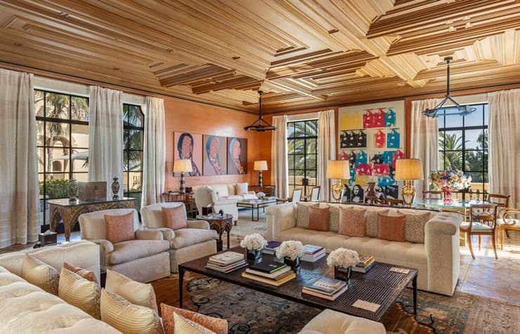 האחוזה של משפחת המלוכה הקטארית אל ת'אני ב בל אייר ב לוס אנג'לס