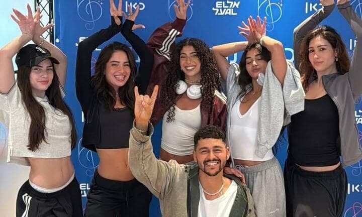 נועם בתן וצוות הרקדניות של אירוויזיון 2026