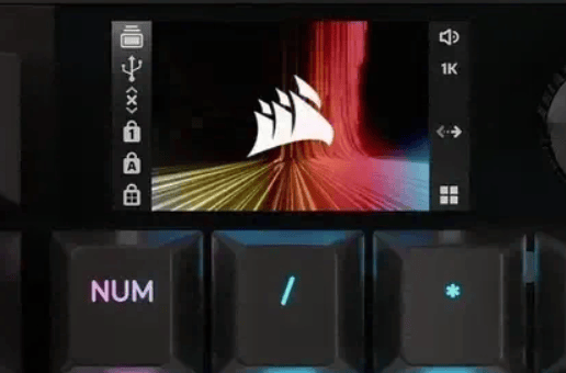 המקלדת VANGUARD 96 של Corsair 