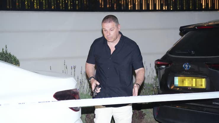 ניצב סמי מרציאנו ביום ההולדת של השר לביטחון לאומי