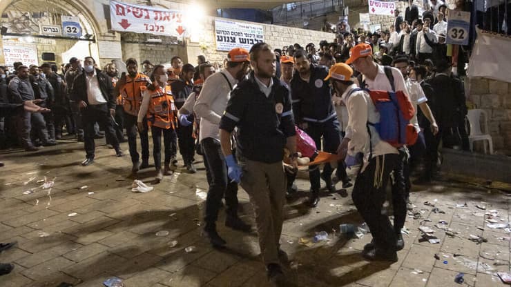 האסון במירון, 2021 | צילום: גיל נחושתן