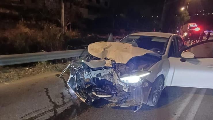תאונה קטלנית בין רכב לרוכב אופנוע בכביש 60 ליד רחלים שבשומרון