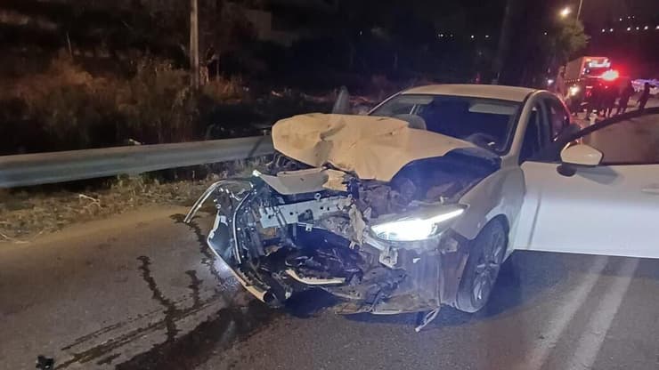 תאונה קטלנית בין רכב לרוכב אופנוע בכביש 60 ליד רחלים שבשומרון