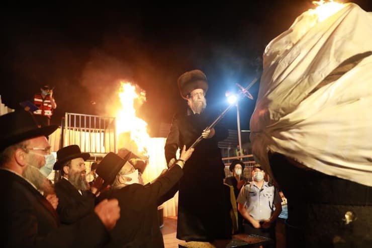 אירוע ההדלקה בהילולה בהר מירון