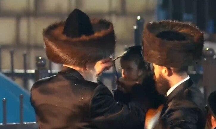 מנהג החלאקה בהילולה בהר מירון