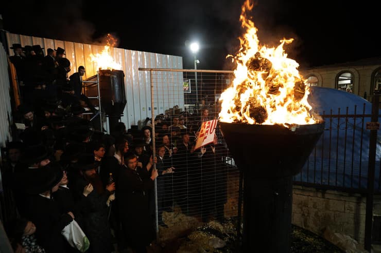 אירוע ההדלקה בהילולה בהר מירון