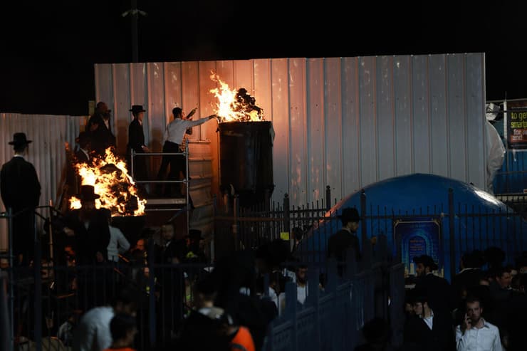 אירוע ההדלקה בהילולה בהר מירון