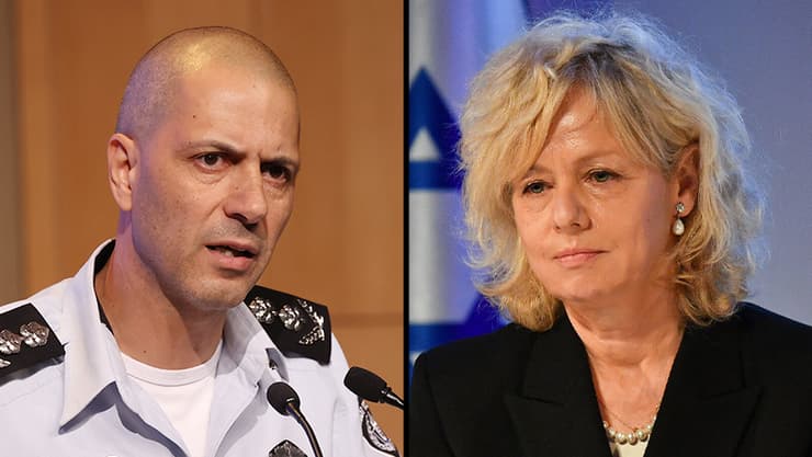 גלי בהרב מיארה היועמ"שית ו קובי יעקובי נציב שירות בתי הסוהר