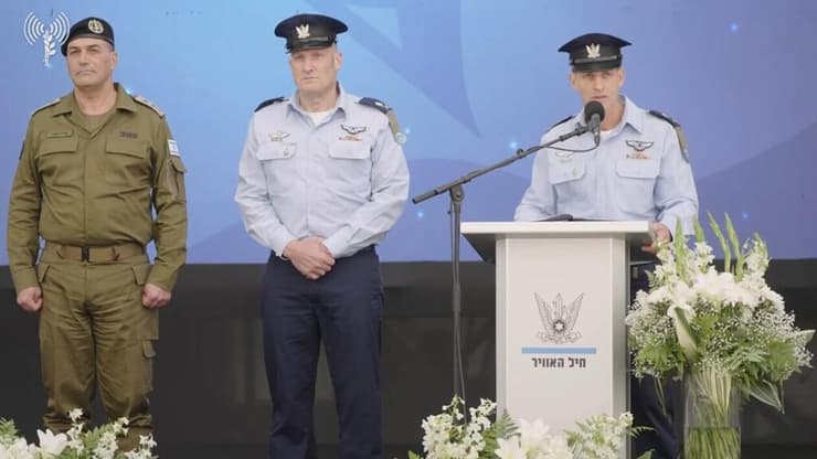 עומר טישלר נכנס לתפקיד מפקד חיל האוויר