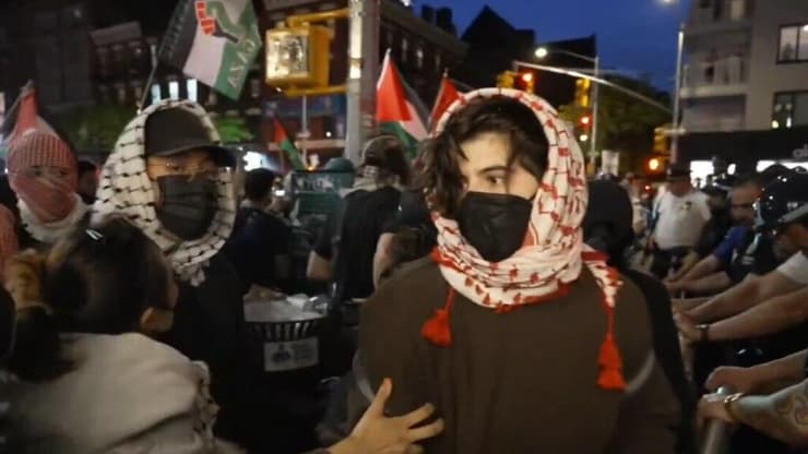 מחאה נגד ישראל