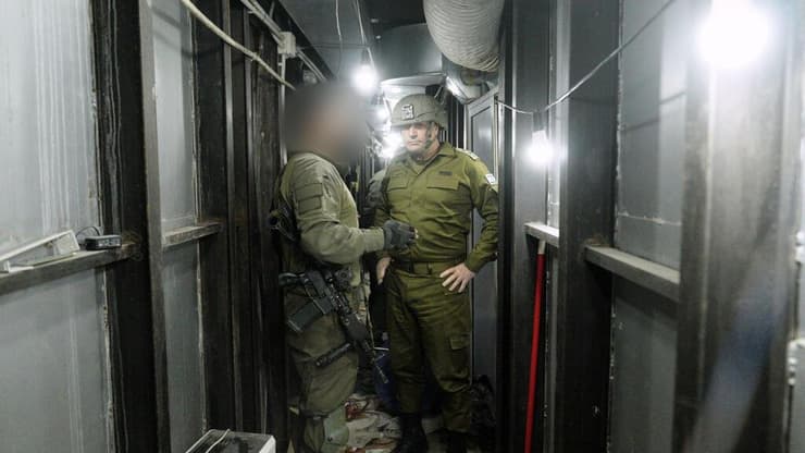 הרטמכ"ל זמיר בביקור בדרום לבנון