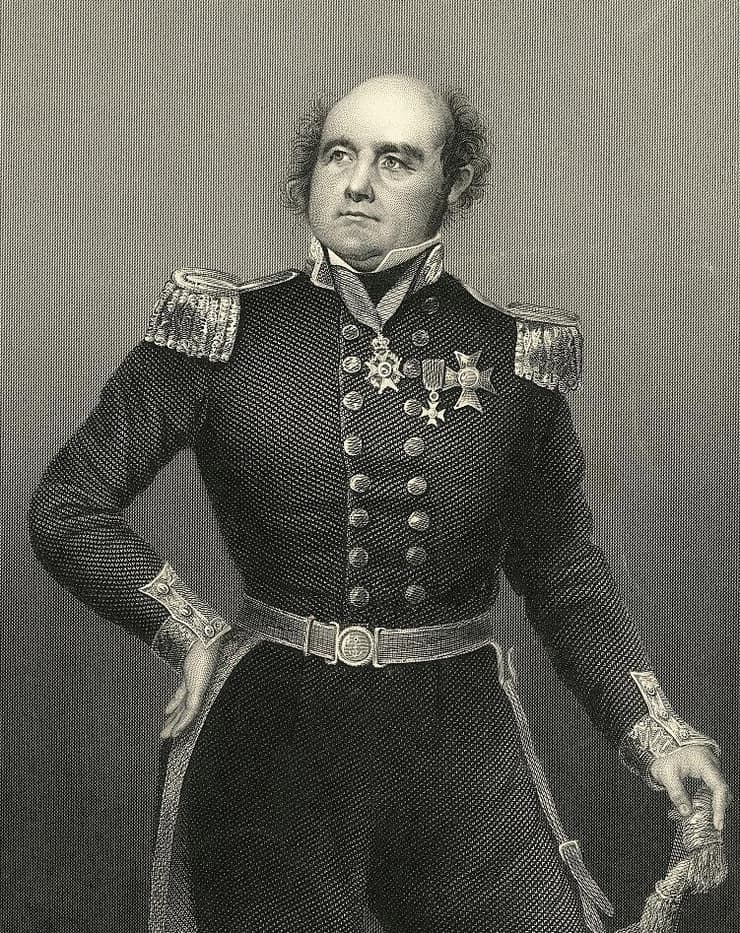 סר ג'ון פרנקלין (איור: Dibner Library Portrait Collection/Wikipedia) סר ג'ון פרנקלין
