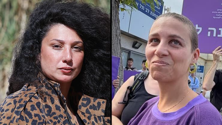 נעמה שחר ושי-לי עטרי. התייצבו באומץ לב בלתי נתפס (צילום: קובי קואנקס, אביגיל עוזי) נעמה שחר ושי-לי עטרי