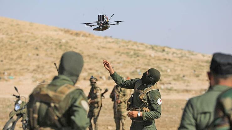 רחפן נפץ המופעל בסיב אופטי (צילום: Aya Kharbotile/Ministry of Defense) רחפן נפץ המופעל בסיב אופטי
