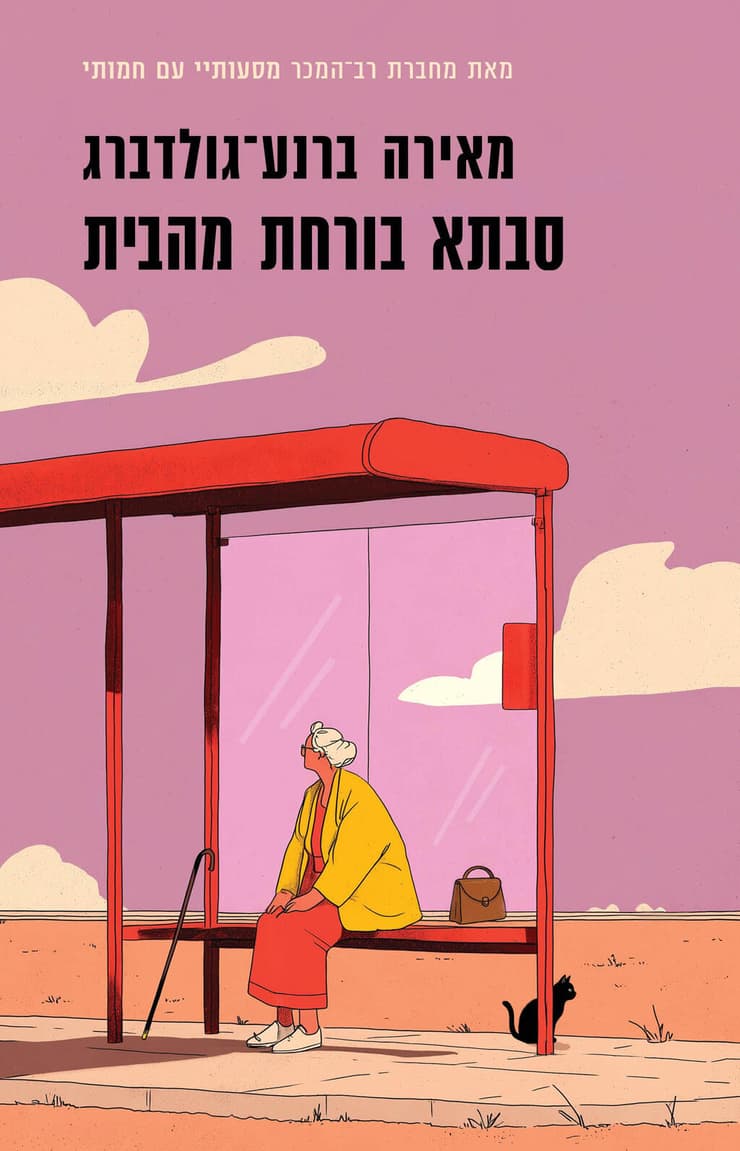 כריכת "סבתא בורחת מהבית"