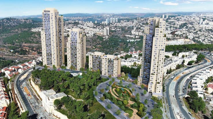 פרויקט פינוי־בינוי, שמקדמת צ.פ בשכונת גילה בירושלים (הדמיה: evolve media) פרויקט פינוי־בינוי, שמקדמת צ.פ בשכונת גילה בירושלים