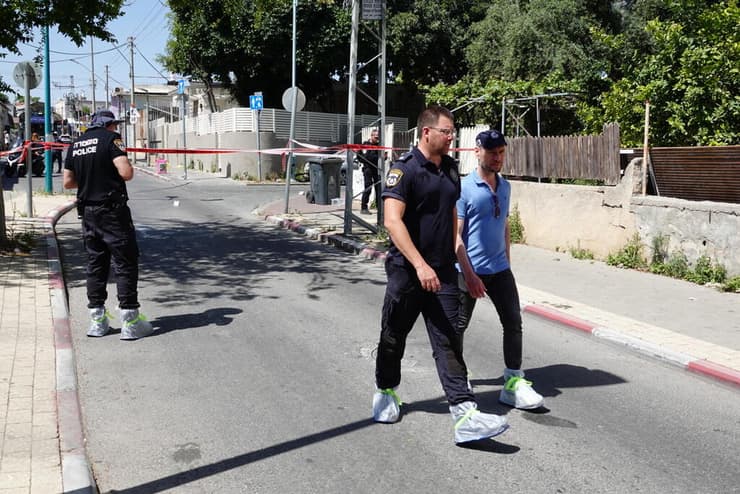 זירת אירוע הירי ברמלה