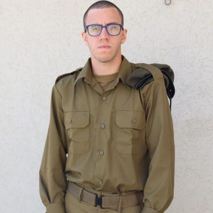 סמיון ביום הגיוס. "מרגיש שייך"   