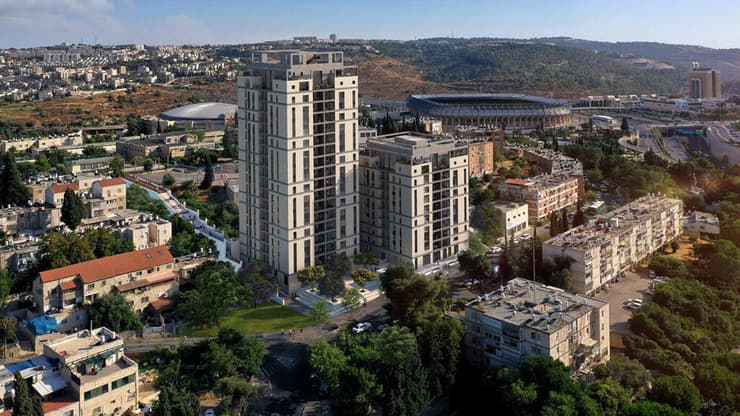 קטמון הצעירה (צילום: רמי חכם הדמיה: viewpoint) קטמון הצעירה