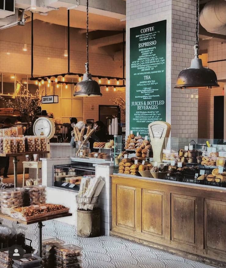 בית הקפה Tatte Bakery & Café בבוסטון (צילום: Peter Serocki) בית הקפה Tatte Bakery & Café בבוסטון